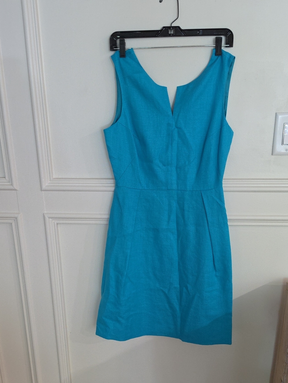 kate spade Sleeveless Turquoise Sheath Dress